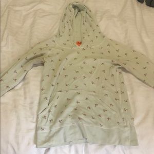 Juicy Couture Waffle Knit Hooded Top. Barely Worn
